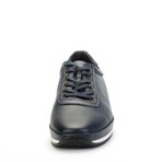Ducavelli Plain Genuine Leather Men's Casual Shoes // Navy Blue (Euro: 43)