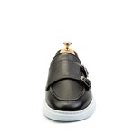 Ducavelli Strap Genuine Leather Men's Casual Shoes // Black (Euro: 39)