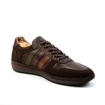 Ducavelli Line Mix Nubuck-Genuine Leather Men's Casual Shoes // Brown (Euro: 42)