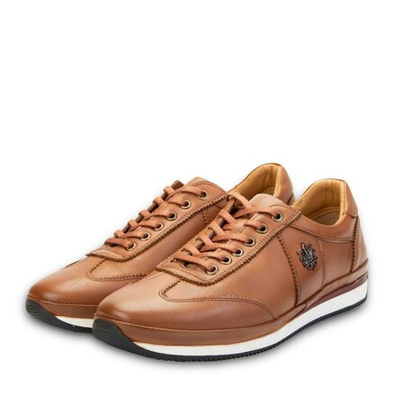 Ducavelli Royale Genuine Leather Men's Casual Shoes // Tobacco (Euro: 39)