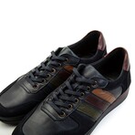 Ducavelli Line Mix Nubuck-Genuine Leather Men's Casual Shoes // Navy Blue (Euro: 43)