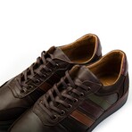 Ducavelli Line Mix Nubuck-Genuine Leather Men's Casual Shoes // Brown (Euro: 47)