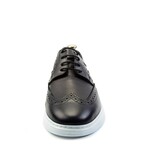 Ducavelli Night Genuine Leather Men's Casual Shoes // Navy Blue (Euro: 40)