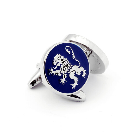 The English Lion // Blue + Silver
