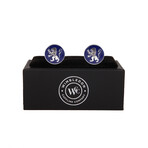 The English Lion // Blue + Silver