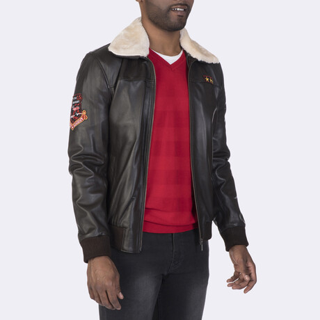 Flight Jacket // Brown (S)