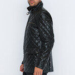 Quilted Jacket // Bright Black (S)