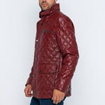 Quilted Jacket // Red (S)