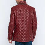 Quilted Jacket // Red (S)