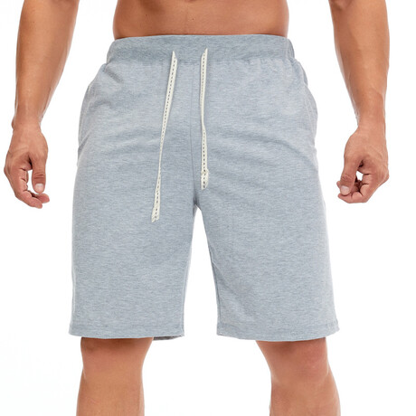 Drawstring Shorts // Light Gray (XS)