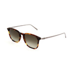 Unisex Sunglasses // SF2846S-219 // Havana + Gradient Green