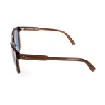 Unisex Sunglasses // SF815S-210 // Crystal Brown + Blue