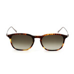 Unisex Sunglasses // SF2846S-219 // Havana + Gradient Green