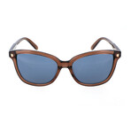 Unisex Sunglasses // SF815S-210 // Crystal Brown + Blue