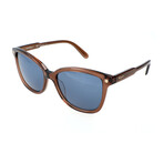 Unisex Sunglasses // SF815S-210 // Crystal Brown + Blue