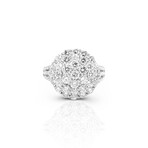 18K White Gold Diamond Ring // Ring Size: 6 // Pre-Owned