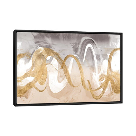 Infinite Swirl II by Jennifer Goldberger (18"H x 26"W x 1.5"D)