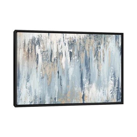 Blue Illusion by Patricia Pinto (18"H x 26"W x 1.5"D)