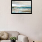 Abstract Sea by Nan (18"H x 26"W x 1.5"D)