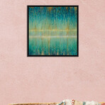 Rain Abstract I by Danhui Nai (12"H x 12"W x 1.5"D)