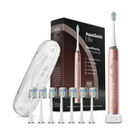 AquaSonic Elite // Ultra Whitening Rechargeable Toothbrush // Rose Gold