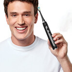 AquaSonic Elite // Ultra Whitening Rechargeable Toothbrush // Black