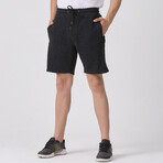 Striped Shorts // Black (XS)