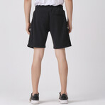 Striped Shorts // Black (XS)