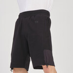 Poly Shorts // Black (S)