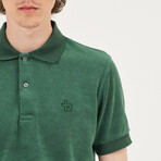 Terry Clotch Polo Shirt // Green (2XL)