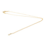 Tiffany & Co. // 18k Rose Gold Diamond By The Yard Pear Diamond Necklace // 15.74" // Store Display