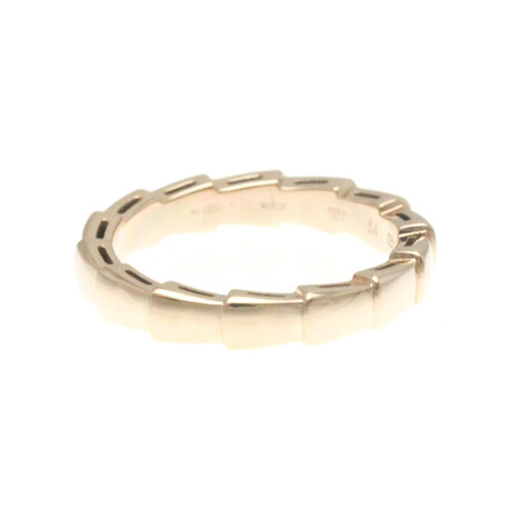 Bulgari // 18k Rose Gold Serpenti Viper Ring // Ring Size: 7 // Store Display