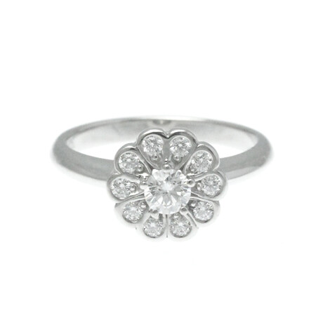 Tiffany & Co. // Platinum Enchant Flower Diamond Ring // Ring Size: 5.5 // Store Display