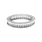 Bulgari // 18k White Gold B.zero1 Diamond Ring // Ring Size: 5.5 // Store Display