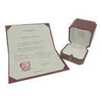 Cartier // 18k White Gold Love Ring With Diamond // Ring Size: 4.75 // Store Display