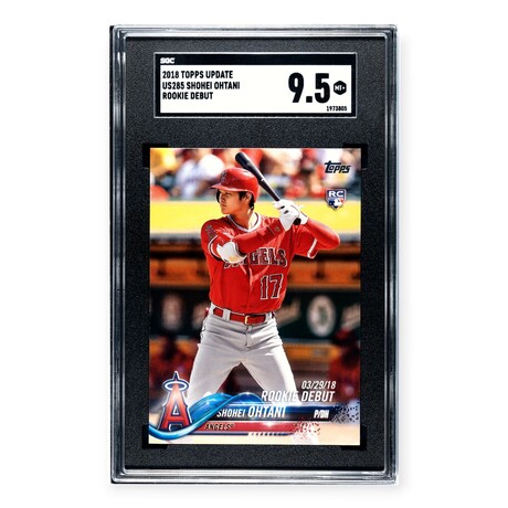 Shohei Ohtani // 2018 Topps Update Rookie Debut // Rookie Card // SGC 9.5 Mint+