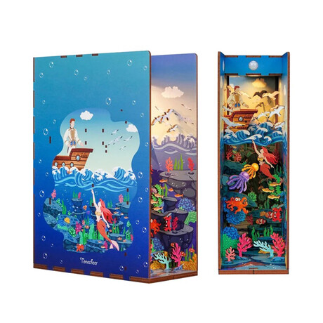 3D Book Nook // Mermaid Story // 77 Pieces