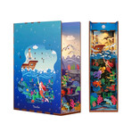 3D Book Nook // Mermaid Story // 77 Pieces