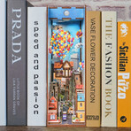 3D Book Nook // Travel with the Wind // 143 Pieces