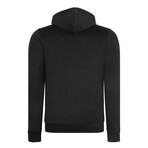 Set of 2 Long Sleeve Hoodies // Black + Dark Blue (S)