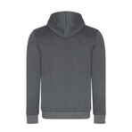 Set of 2 Long Sleeve Hoodies // Black + Antrhacite (S)