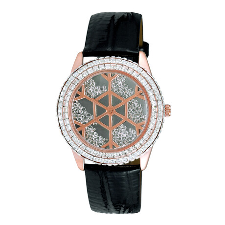 Adee Kaye Ladies Snowflakes Quartz // AK2115-LRG