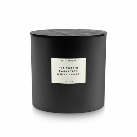 ENVIRONMENT 55oz Candle Inspired by YSL L'Homme® - Petitgrain | Carnation | White Cedar