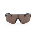 Unisex // SP0005 // Shiny Black + Brown