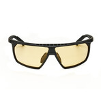 Unisex // SP0030 // Matte Black + Light Brown