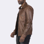 Button Up Jacket // Chestnut (S)