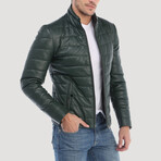 Quilted Jacket // Green (S)