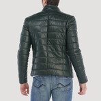 Quilted Jacket // Green (S)