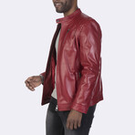 Racer Jacket // Red (S)