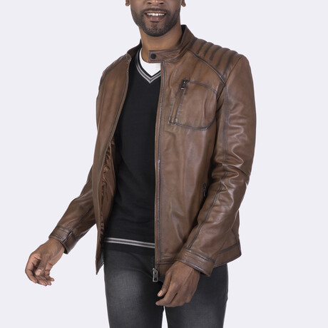 Racer Jacket // Chestnut (S)